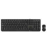 NGS TECLADO & RATO MULTIMEDIA USB BLACK