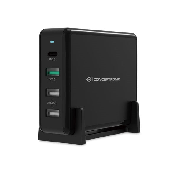 CONCEPTRONIC DESKTOP CHARGING STATION 4 PORT 65W