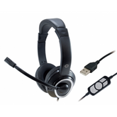 AURICULARES CONCEPTRONIC POLONA USB NEGRO