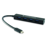 CONCEPTRONIC HUB USB 3.1 TIPO-C COM 4 PUERTOS USB 3.0 #NEGRO NOVIEMBRE#