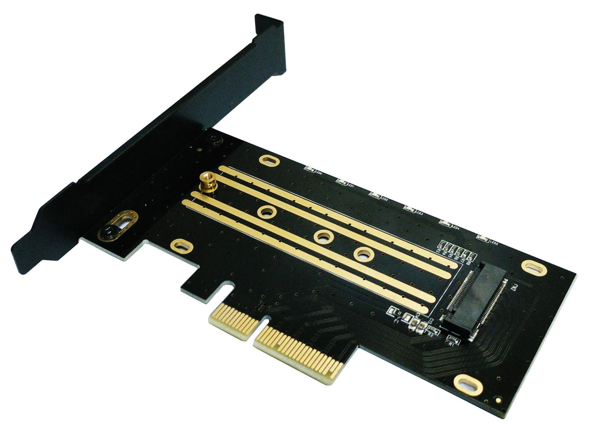 PCIe Slot Adapter (x4/x8/x16) to M.2 MVMe PCIe SSD (2230/2242/2260/2280)