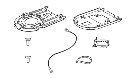 Cisco - Soporte de montaje de cámara - Montaje en techo - para Cisco PTZ (CS-PTZ4K-CLNGMNT=)