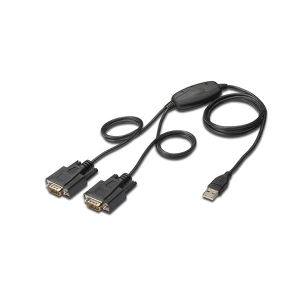 DIGITUS 1.5M USB 2.0 A RS232*2 CABLE CHIPSET: FT2232H