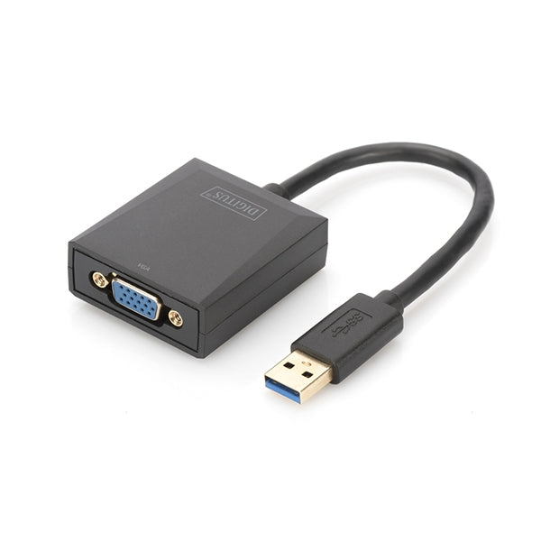 DIGITUS ADAPTADOR USB 3.0 - VGA M/F