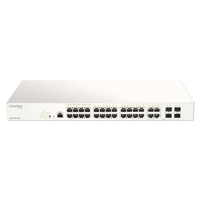 D-LINK NUCLIAS CLOUD SMART SWITCH POE+ 28-PORT GIGABIT 4X1G COMBO 193W