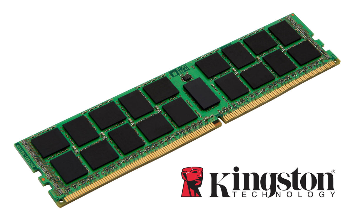 Kingston - DDR4 - módulo - 16 GB - DIMM de 288 pines - 3200 MHz / PC4-25600 - CL22 - 1,2 V - registrado - ECC (KTH-PL432/16G)