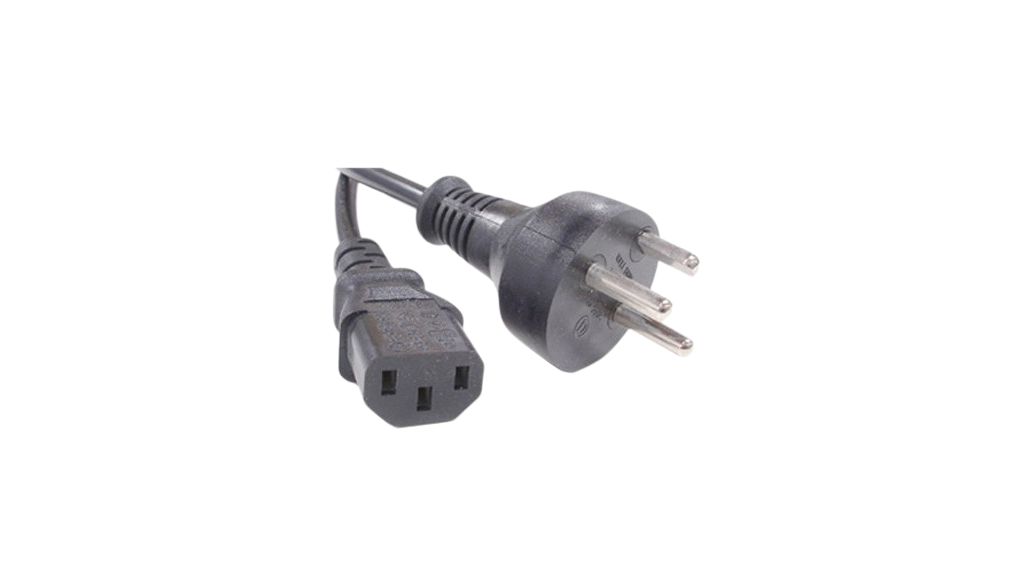 POWER CORD DANISH 2M 3 PIN CABL