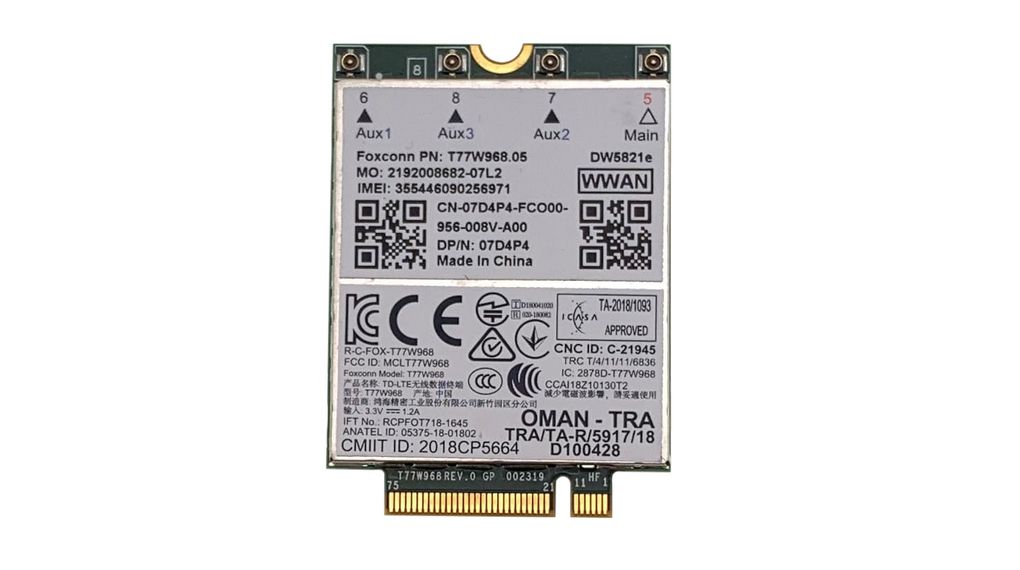 CUS MDM WRLES DW5821E LTE KIT WRLS