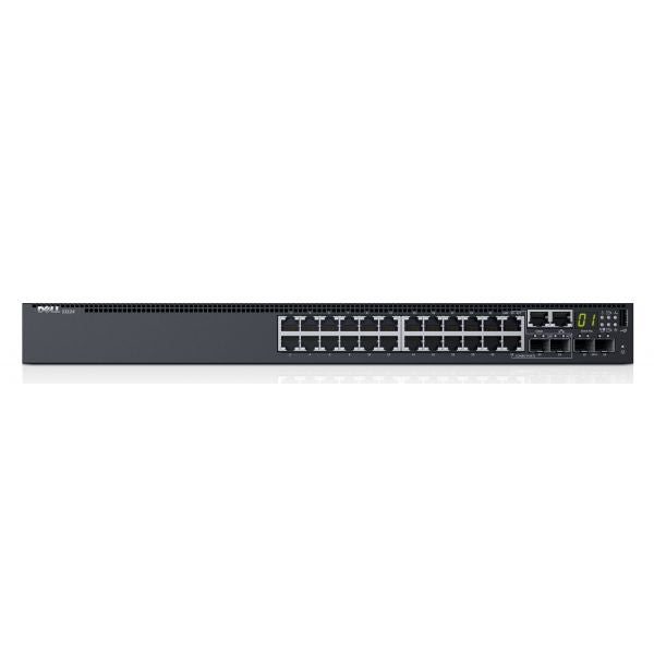 DELL NETWORKING S3124 L3 24X 1GBE 2X COMBO 2X 10GBE SFP+ FIXED PORTS