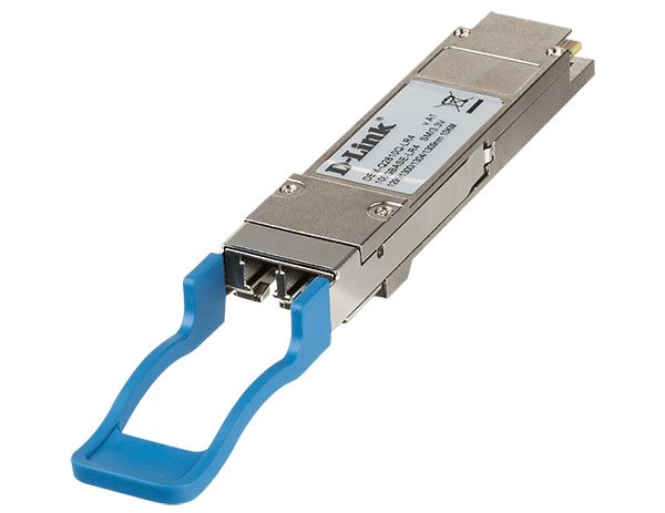 D-Link - QSFP28 Transceiver Module - 100 Gigabit Ethernet - 100GBase-LR4 - Singlemode LC - up to 10 km - 1295.56 nm / 1300.05 nm / 1304.58 nm / 1309.14 nm