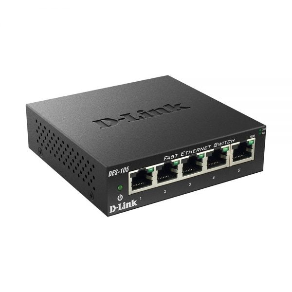 D-LINK SWITCH 5x10/100MBPS FULL DUPLEX METAL HOUSING(DESKTOP)