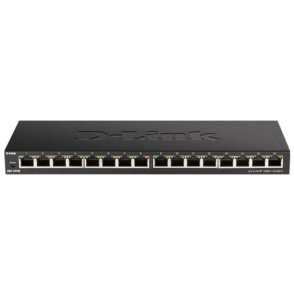 D-LINK SWITCH 16-PORT 10/100/1000MBPS UNMANAGED GIGABIT ETHERNET #BLACK FRIDAY