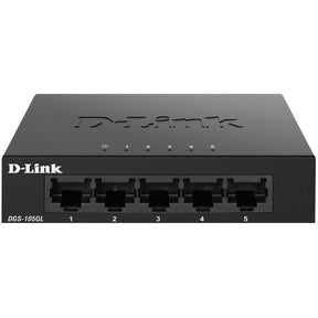 D-LINK SWITCH 5-PORT 10/100/1000 GIGABIT- METAL HOUSING UNMANAGED