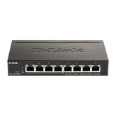 SWITCH GESTIONADO INTELIGENTE GIGABIT POE DE 8 PUERTOS DE D-LINK (64 W)