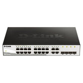 D-LINK 20-PORT 10/100/1000MBPS GIGABIT SMART SWITCH INCLUDING 4-PORT SFP COMBO