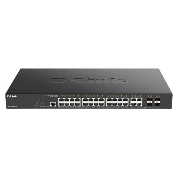 D-LINK SWITCH 24-PORT POE GIGABIT MANAGED + 4 COMBO 1000BASET/SFP