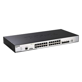 D-LINK SWITCH 24x1000+4xCOMBO SFP STACK LAYER2