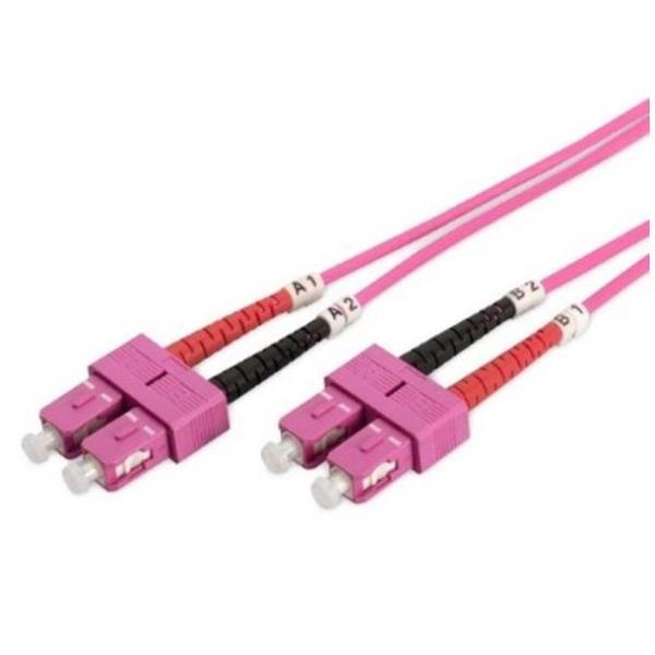 CORDON FO SC A SC DUPLEX OM4 2M