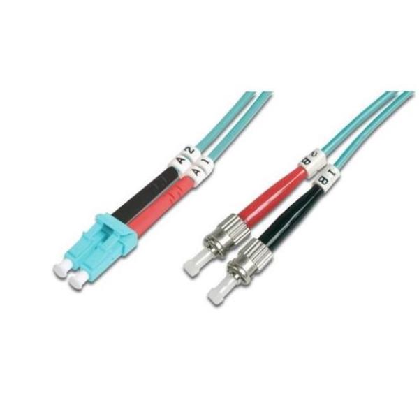 FO PCORD LC A ST DUPL OM3 1M