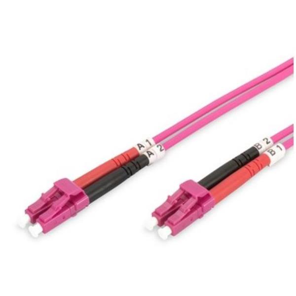 FO PCORD LC TO LC DUPLEX OM4 2M