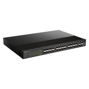 CONMUTADOR D-LINK INDUSTRIAL 24 PUERTOS SFP PLUS 4 PUERTOS 10G SFP+ CON DOBLE ENTRADA DC