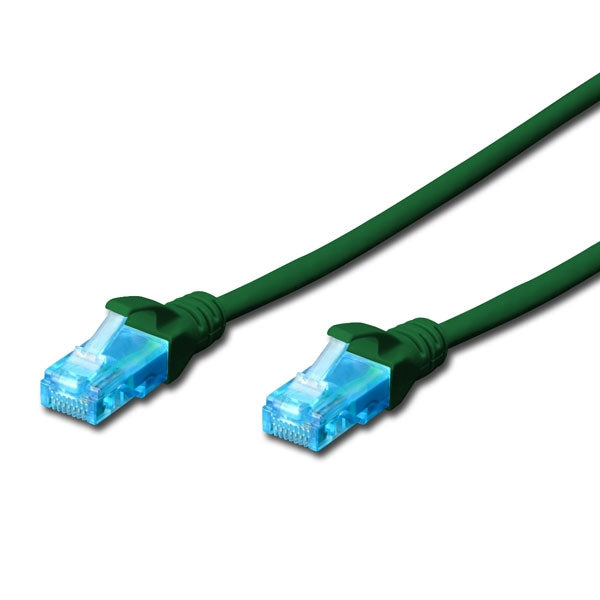 DIGITUS HARNESS CAT5E UTP PVC 0.5MT GREEN