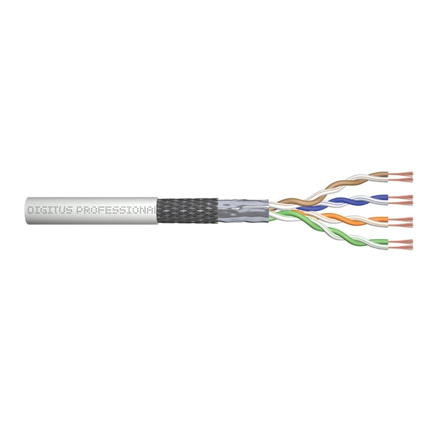 CABLE DE CONEXIÓN DE PAR TRENZADO DIGITUS CAT5E SF/UTP SIN PROCESAR