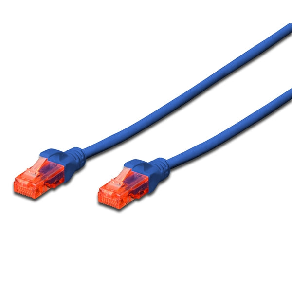 DIGITUS HARNESS CAT6 UTP PVC 1MT BLUE