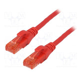 DIGITUS HARNESS CAT6 UTP PVC 1MT RED