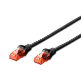 DIGITUS HARNESS CAT6 UTP LSZH 0.25MT BLACK