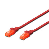 DIGITUS CHICOTE CAT6 UTP LSZH 0.25MT VERMELHO