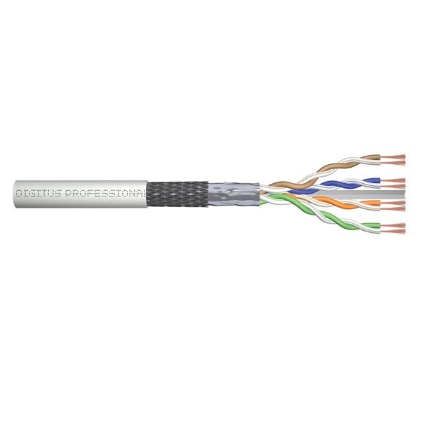 CABLE DE CONEXIÓN DE PAR TRENZADO DIGITUS CAT 6 SF/UTP SIN PROCESAR