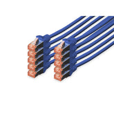 DIGITUS CHICOTE CAT 6 S-FTP LSZH 1MT PACK 10 BLUE