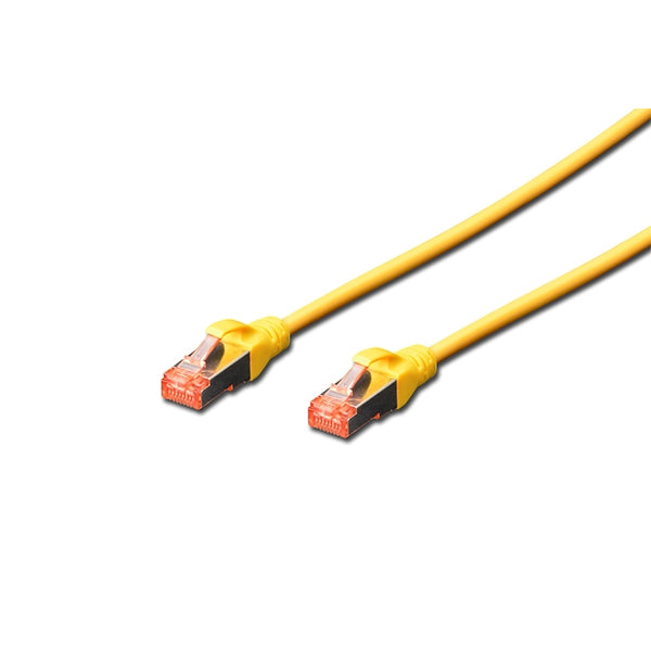 DIGITUS HARNESS CAT6 W/FTP LSZH PREMIUM 1MT YELLOW