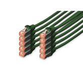 DIGITUS CHICOTE CAT 6 S-FTP LSZH 5MT PACK 10 VERDE