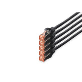 DIGITUS HARNESS CAT 6 S-FTP LSZH 10MT PACK 5 BLACK