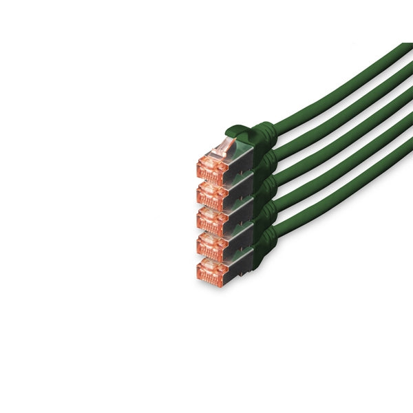 ARNES DIGITUS CAT 6 S-FTP LSZH 10MT PACK 5 VERDE