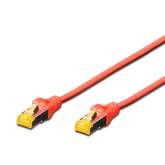 DIGITUS CHICOTE CAT6A S/FTP LSZH 2MT VERMELHO