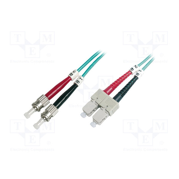 ARNÉS FIBRA DIGITUS DPX MULTIMODO 50/125 ST/SC OM3 - 1MT