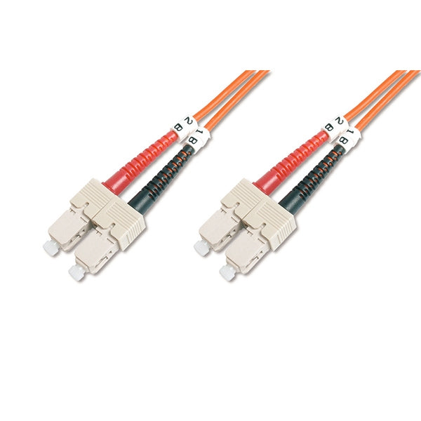 DIGITUS CHICOTE FIBRA DPX MULTIMODE 50/125 SC/SC OM2 - 1MT