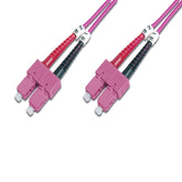 DIGITUS CHICOTE FIBRA DPX MULTIMODE 50/125 SC/SC OM4 - 2MT