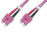 DIGITUS CHICOTE FIBRA DPX MULTIMODE 50/125 SC/SC OM4 - 7MT