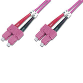 DIGITUS CHICOTE FIBRA DPX MULTIMODE 50/125 SC/SC OM4 - 10MT