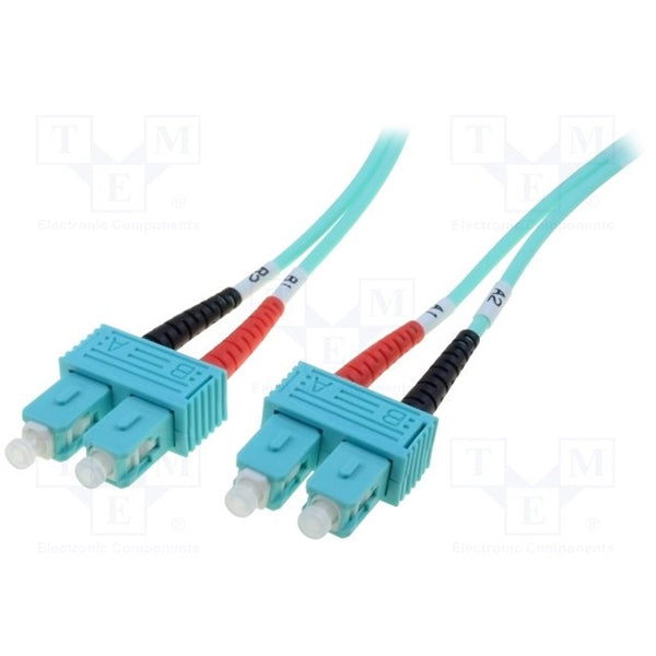 DIGITUS FIBER OPTIC MULTIMODE PATCH CORD OM 3 SC/SC