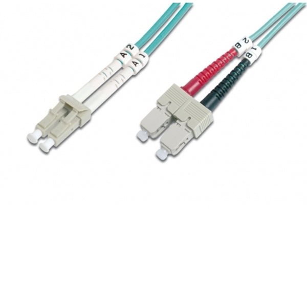 DIGITUS FIBER OPTIC MULTIMODE PATCH CORD OM 3 LC/SC