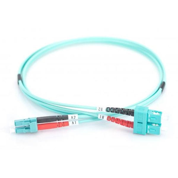 DIGITUS FIBER OPTIC MULTIMODE PATCH CORD OM 3 LC/SC