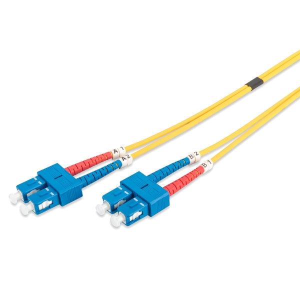 DIGITUS CHICOTE FIBRA DPX SINGLE MODE 09/125 SC/SC OS2 - 3MT