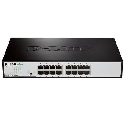 SWITCH 16P 10/100/1000 DGS-1016D