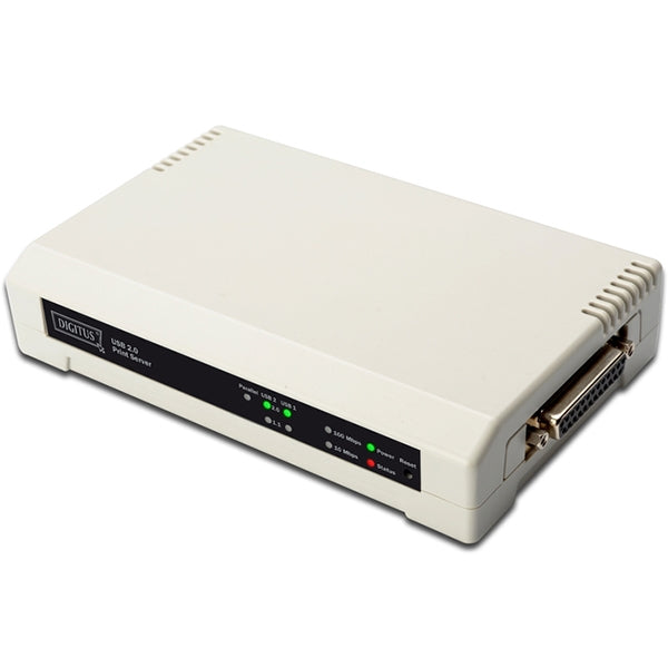 DIGITUS PRINT SERVER ( 1xRJ45 2xUSB 1xLPT/PARALELO