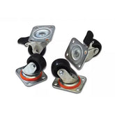 DIGITUS KIT CASTERS FOR WALL RACK 2 WITH BRAKE - MAX 250KG